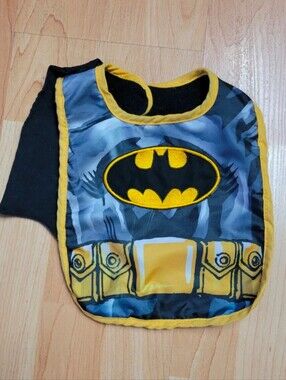 BUNDLE & SAVE Batman bib with cape